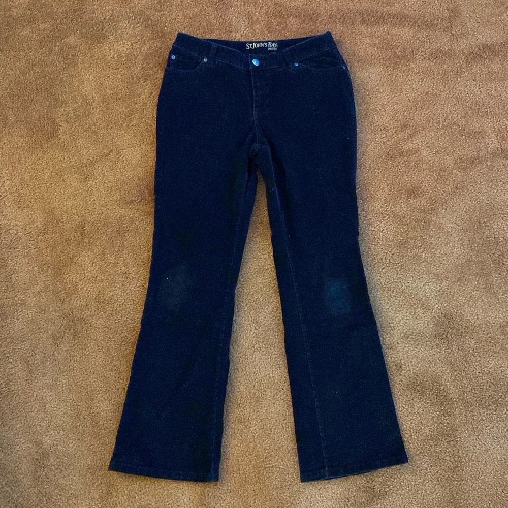 St. John’s Bay Black Corduroy Pants - Women’s